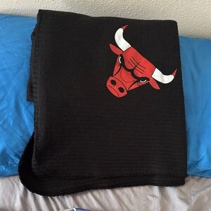 Chicago Bulls throw blanket